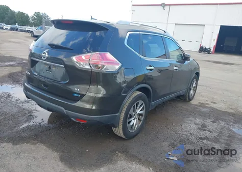 2014 Nissan Rogue Sl from USA, damaged, VIN 5N1AT2MT4EC863607